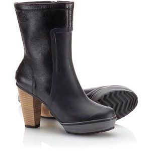 Sorel Medina Tall Rain Heeled Boots